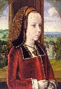 Jean Hey Portrait of Margaret of Austria Sweden oil painting reproduction